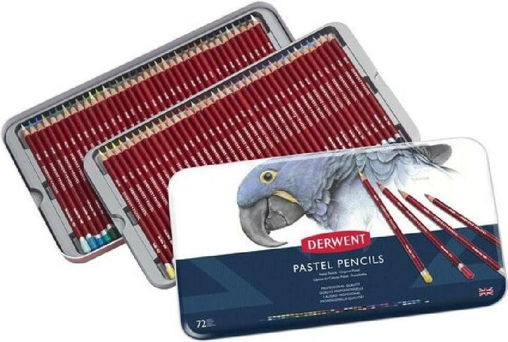 Actual product image Derwent Pastel pencils (Multicoloured, Multicolor, 72 x)