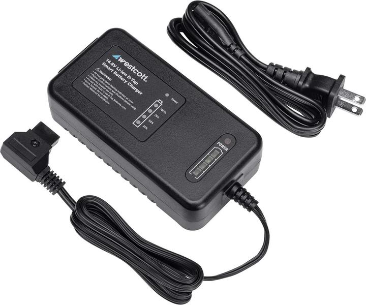 Actual product image Westcott 14.8V D Tap Li Ion Battery Charger