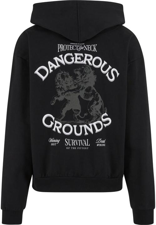 Immagine prodotto Urban Classics Felpa con cappuccio con zip oversize Upscale Dangerous Grounds - 178347 (L)
