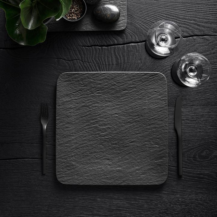 Actual product image Villeroy & Boch Square serving platter/gourmet plate Manufacture Rock