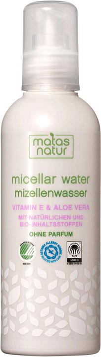 Matas Nature micellar water with with organic aloe vera and vitamin E (Micelle water, 200 ml)