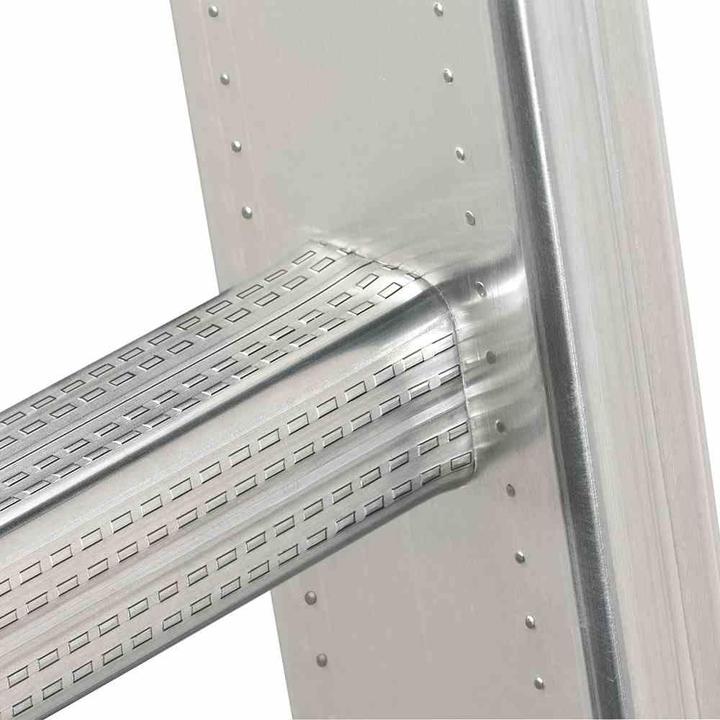 Produktbild Hailo S60 ProfiStep uno, Aluminium-Anlegeleiter, 18 Sprossen (Anlegeleiter, 11 cm)
