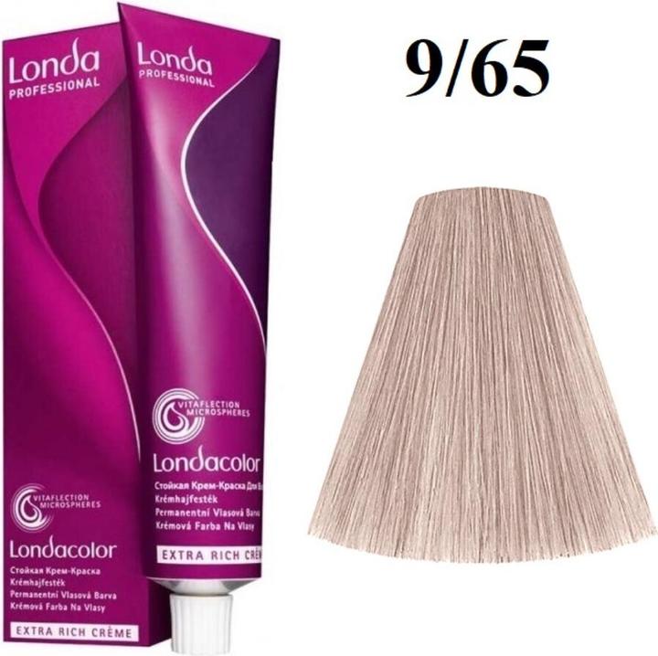 Produktbild Londa Cremehaarfarbe Color 9/65 lichtblond violett-rot (Violett, Blond, Rot)