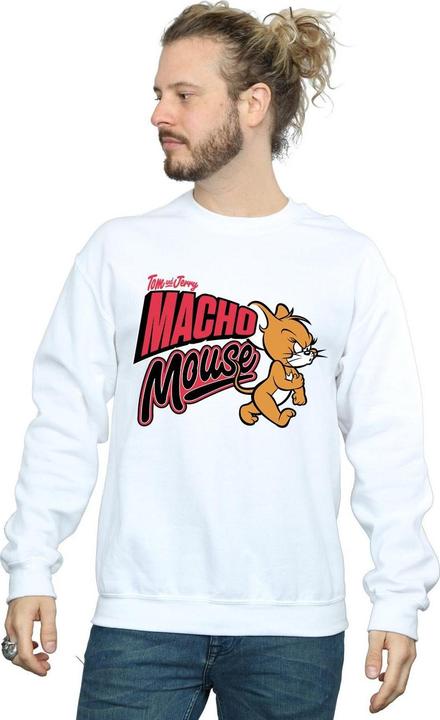 Actual product image Tom & Jerry Mens Macho Mouse Sweatshirt (3XL)