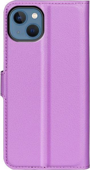 Actual product image MU Classic Litchi Leather Bookcover Series (Apple iPhone 14)