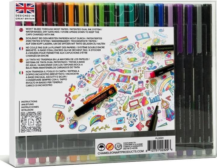 Produktbild Chameleon Fineliner Changing Color (Mehrfarbig, 20 x)