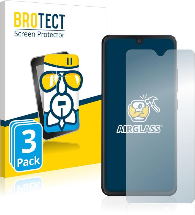 Produktbild BROTECT AirGlass Panzerglasfolie (3 Stück, Samsung Galaxy Note 7)