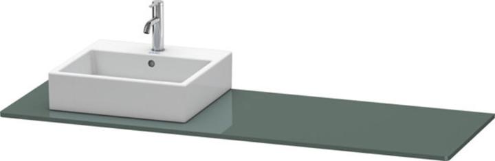 Duravit Konsole XSQUARE 16x1600x550mm m Auss li dolo gr hgl