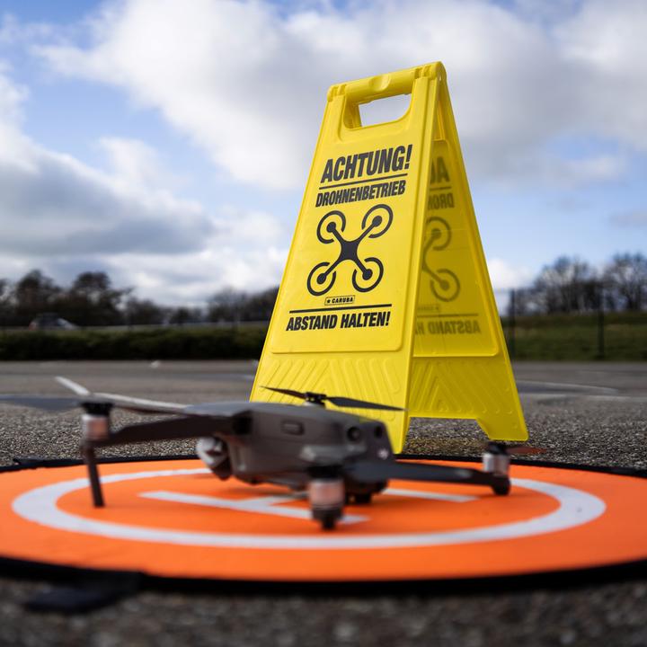 Actual product image Caruba Drone Waarschuwingsbord Duits (Universal)
