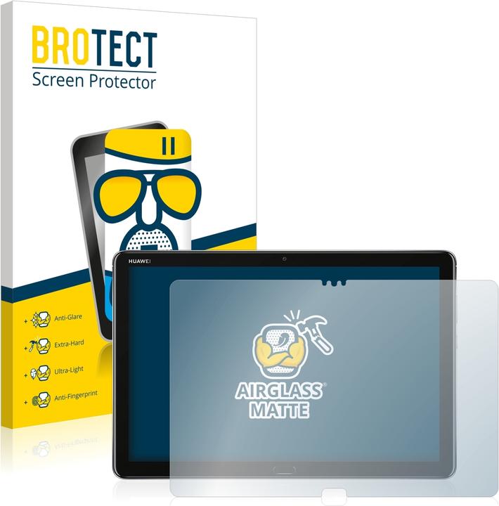Produktbild BROTECT AirGlass Panzerglasfolie Matt (1 Stück, MediaPad M5 Lite 10.1)