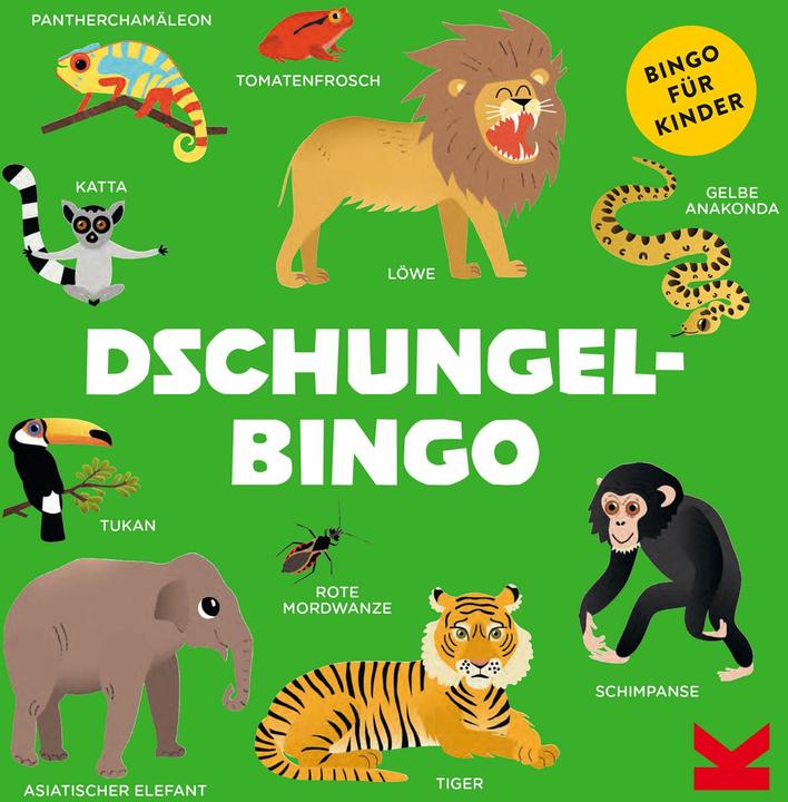 Actual product image Jungle Bingo (German)