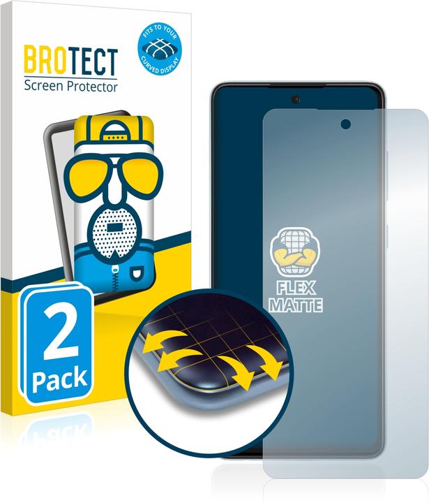 Actual product image BROTECT Full-Cover Protector Matte (2 Piece, Samsung Galaxy A52 5G)