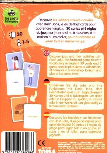 Produktbild Topla Flash Jobs - Flashcards (Multilingual)