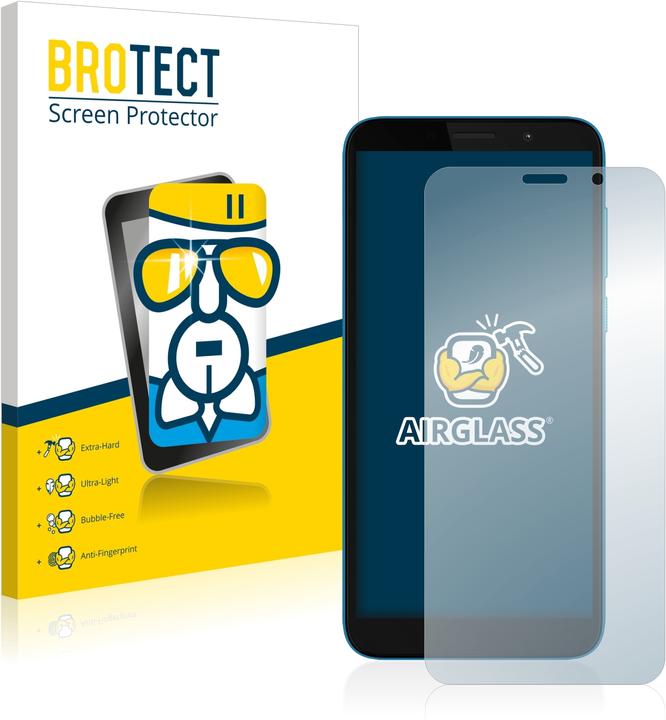 Actual product image BROTECT AirGlass Premium (1 Piece, Motorola Moto E6 Play)