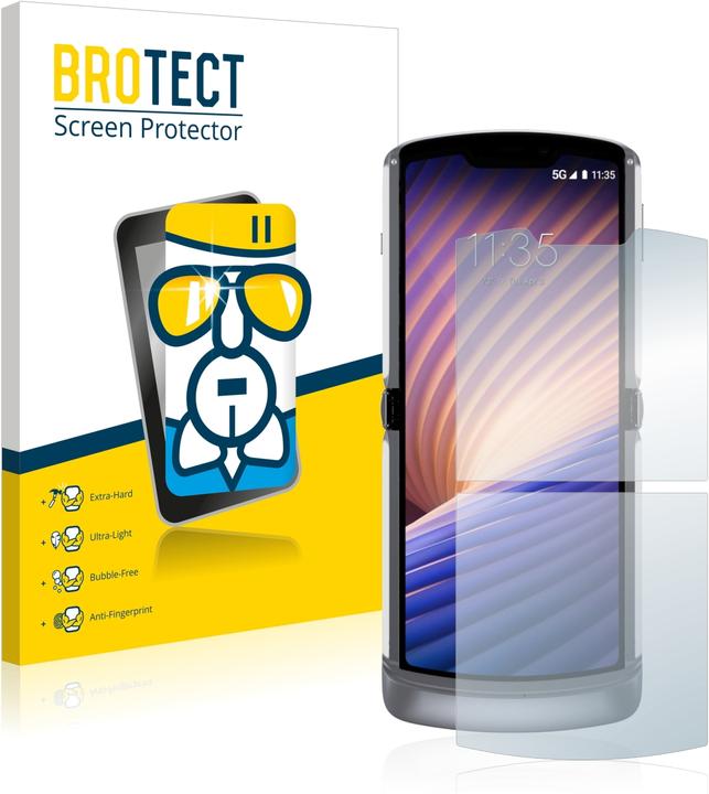 Produktbild BROTECT AirGlass Panzerglasfolie (1 Stück, Motorola Razr (2020))