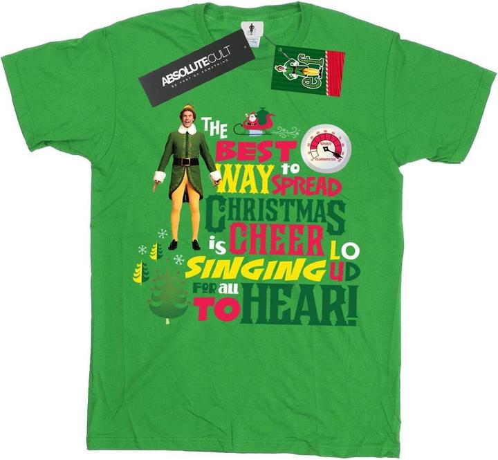 Elf Christmas Cheer TShirt Mädchen