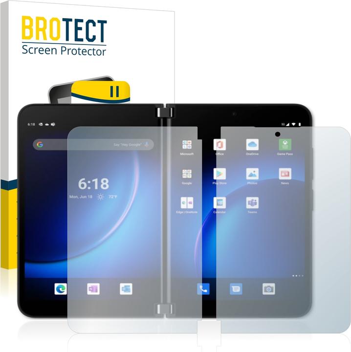 Actual product image BROTECT AirGlass Glass Matte (1 Piece, Microsoft Surface Duo 2)