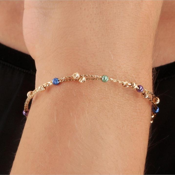 Produktbild Christ Armband (17 cm, 585er Gelbgold, 585er Weissgold, 585er Rotgold)