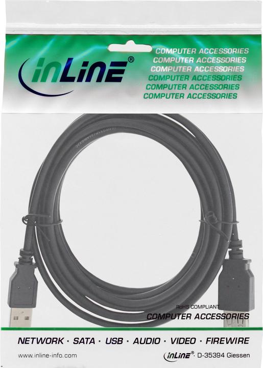 Produktbild Aquatuning USB 2.0 Verlängerung (5 m, USB 2.0)