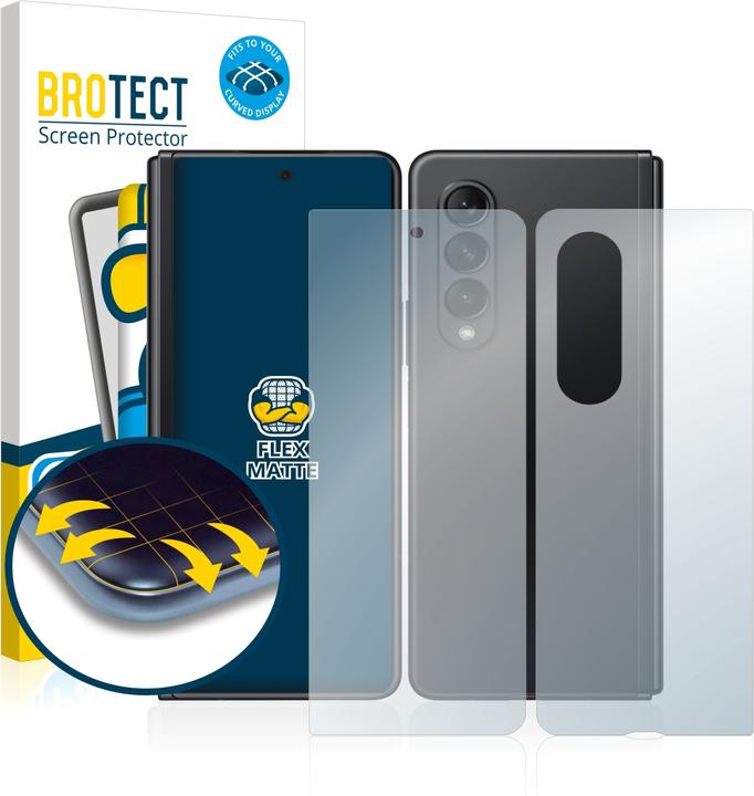 Image du produit BROTECT Full-Cover Protection Mat (2 pièce(s), Samsung Galaxy Z Fold3)