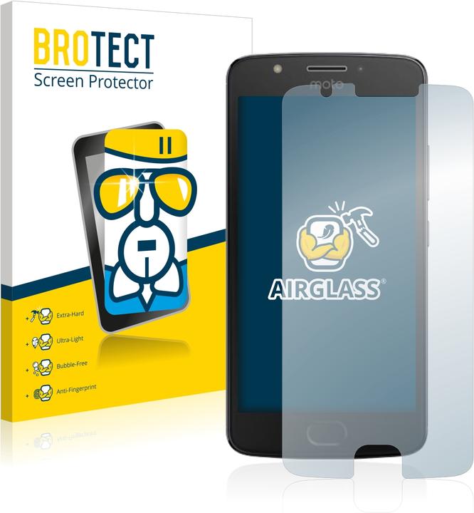 Produktbild BROTECT AirGlass Panzerglasfolie (1 Stück, Motorola Moto E4)