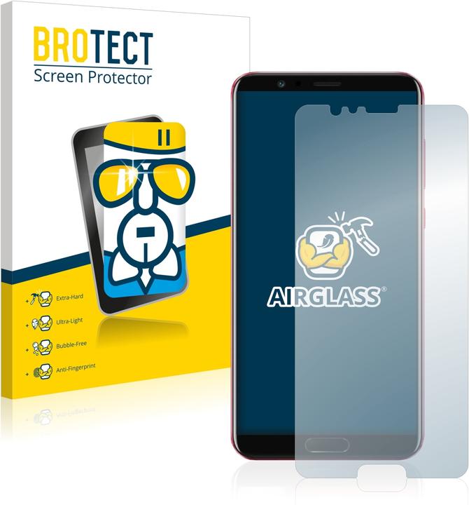Actual product image BROTECT AirGlass Glass (1 Piece, Honor View 10)