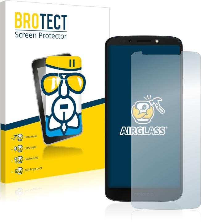 Produktbild BROTECT AirGlass Panzerglasfolie (1 Stück, Motorola Moto G6 Play)