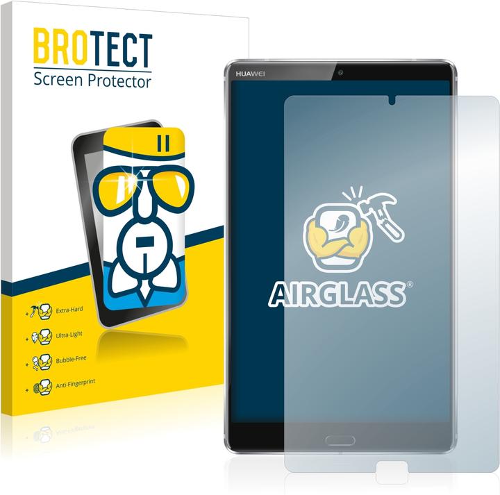Produktbild BROTECT AirGlass Panzerglasfolie (1 Stück, MediaPad M5 8.4)