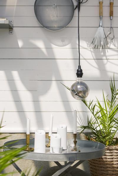 Produktbild Star Trading LED-Kerze Pillar Flamme 7.5 cm x 18 cm, Weiss (1 x)