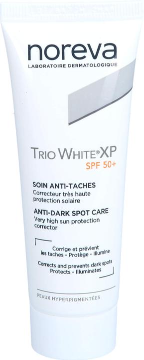Actual product image Noreva TRIO WHITE XP 50+ (Sun cream face, SPF 50, 40 ml, 64 g)