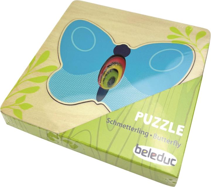 Actual product image Beleduc Layer Puzzle Little Butterfly (4 pieces)