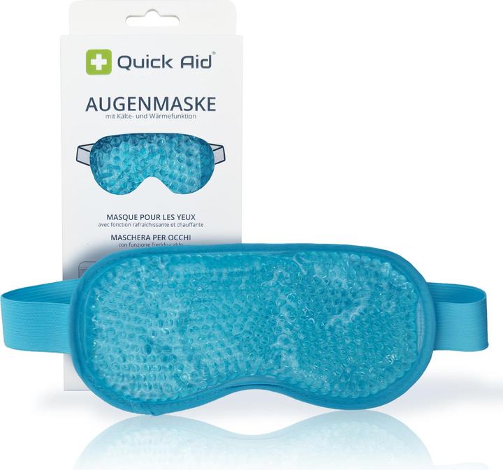 Quick Aid Augenmaske mit Kälte- und Wärmefunktion (498.67 ml, Tag + Nacht)