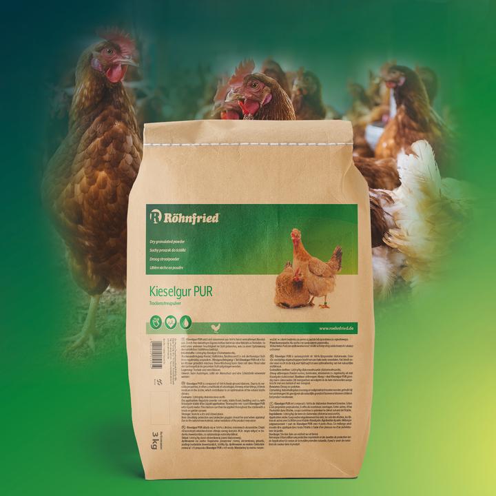 Actual product image Röhnfried Diatomaceous earth PUR (3 kg, Bedding)