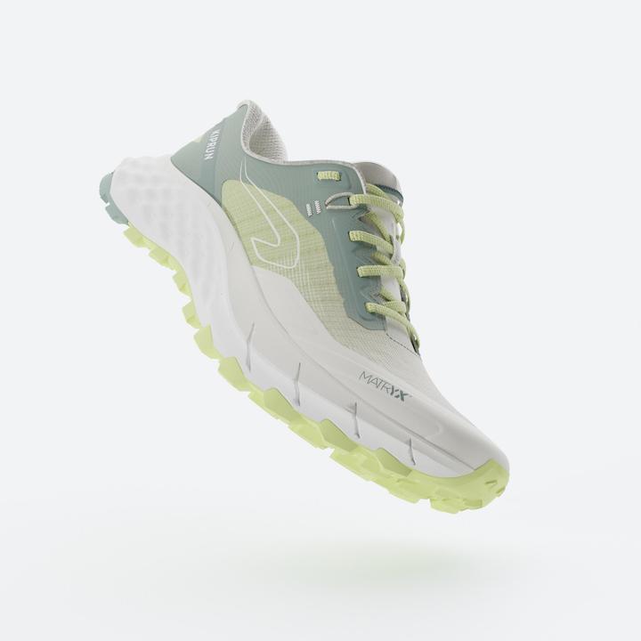 Image du produit Kiprun Chaussures de Trail Running pour femme, MT Cushion 2 Vert Jaune (41)