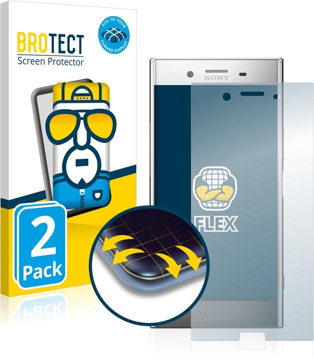 Actual product image BROTECT Full-Cover Protector (2 Piece, Sony Xperia XZ Premium)