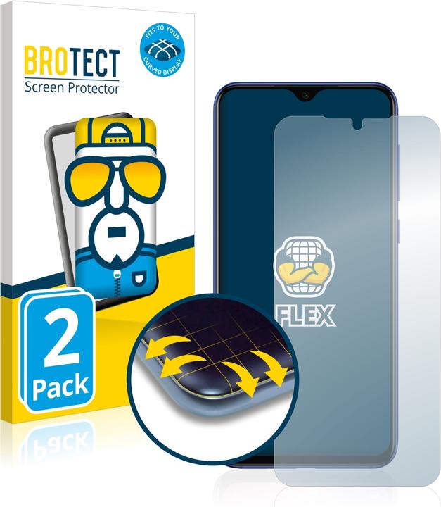 Immagine prodotto BROTECT Full-Cover Pellicola (2 Pezzo/i, Mi 9 SE)