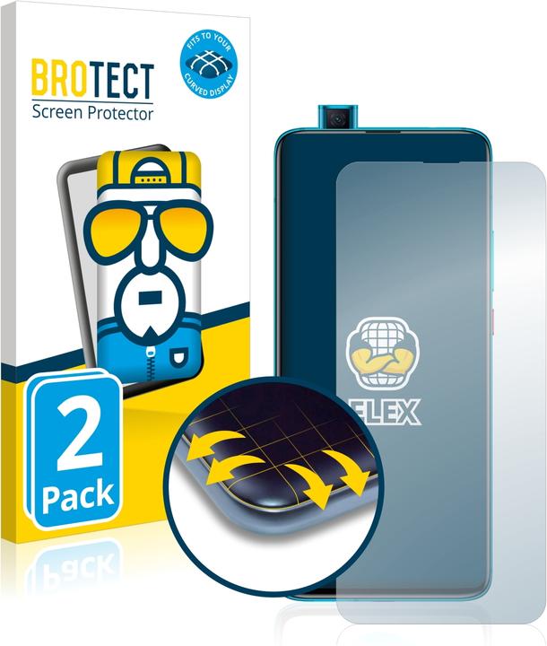 Actual product image BROTECT Full-Cover Protector (2 Piece, Xiaomi Poco F2 Pro)
