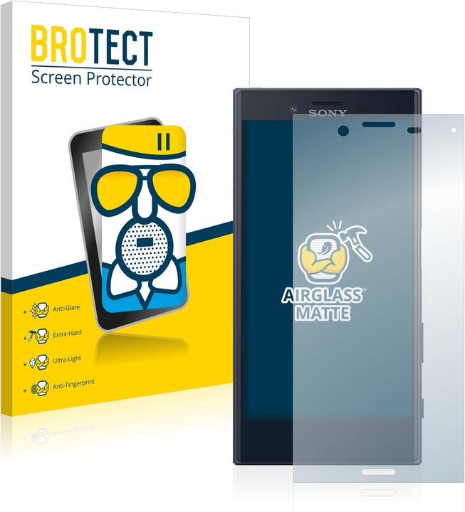 Actual product image BROTECT AirGlass Glass Matte (1 Piece, Sony Xperia X Compact)