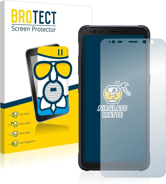 Produktbild BROTECT AirGlass Panzerglasfolie Matt (1 Stück, Samsung Galaxy S21)
