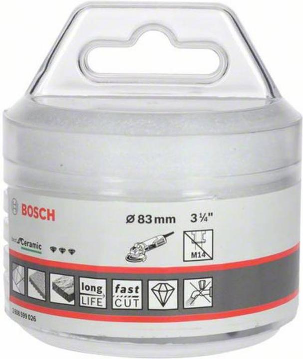 Actual product image Bosch Professional Zubehör PRO Core Cutter dry X-Lock, 83 x 35 mm (83 millimetres)