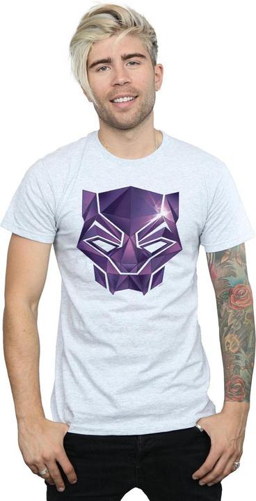 Produktbild Avengers Infinity War Black Panther Geometrisches TShirt (L)