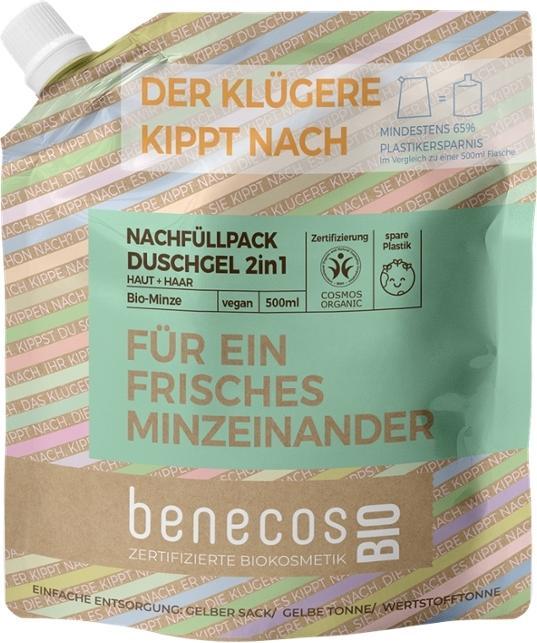 Benecos NF Duschgel 2in1 Minze (500 ml)