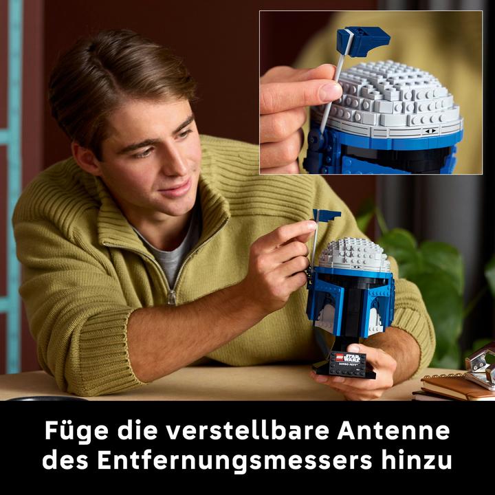 Actual product image LEGO Jango Fett™ helmet (75408, LEGO Star Wars)