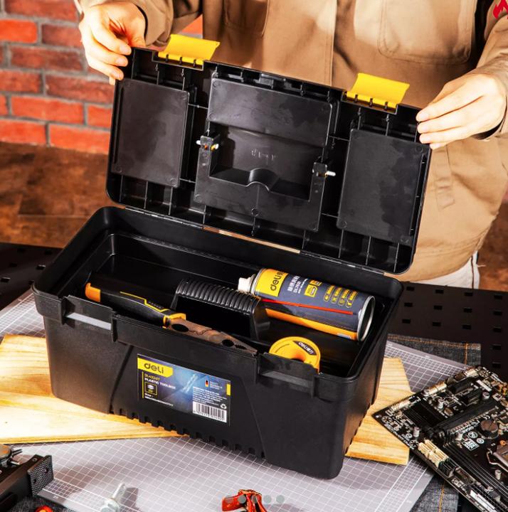 Produktbild Deli Plastic tool box Tools EDL432417 15 " (1 Teile)