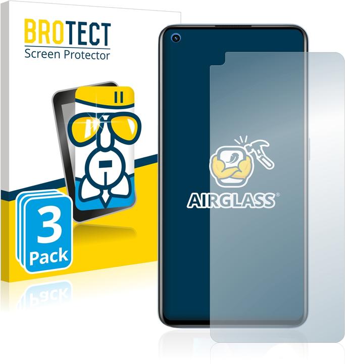 Image du produit BROTECT AirGlass Verre (3 pièce(s), Realme GT Neo 2)