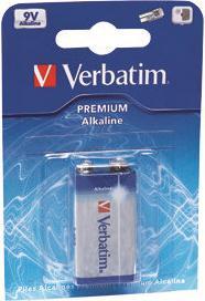Actual product image Verbatim 6LR61 (1 pcs., 9V Block)