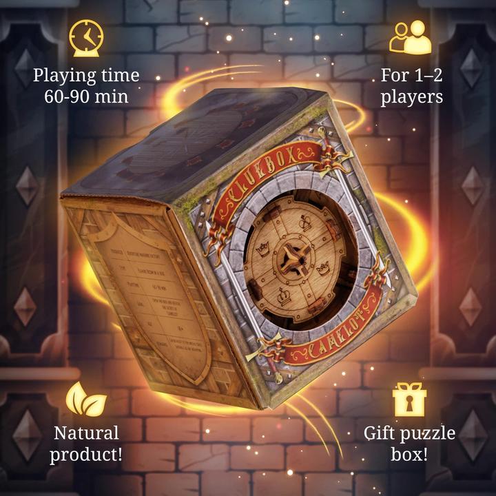 Immagine prodotto iDventure Cluebox - Escape Room in a Box, Il mistero di Camelot (Tedesco)