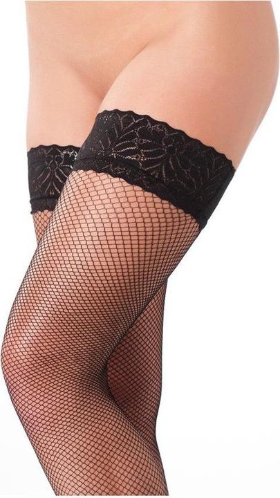 Actual product image TOP Hold up fishnet stockings (One size)