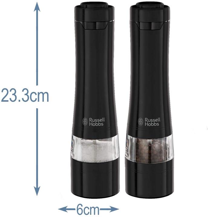 Actual product image Russell Hobbs 28010-56 Spice shaker salt and pepper shaker set (Salt, Pepper)