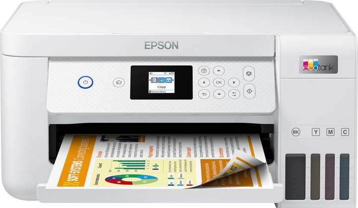 Immagine prodotto Epson EcoTank ET-2856, Stampanti a getto d'inchiostro, Multifunzione, Sistema a serbatoio d'inchiostro (Eco-Tank, Colore)